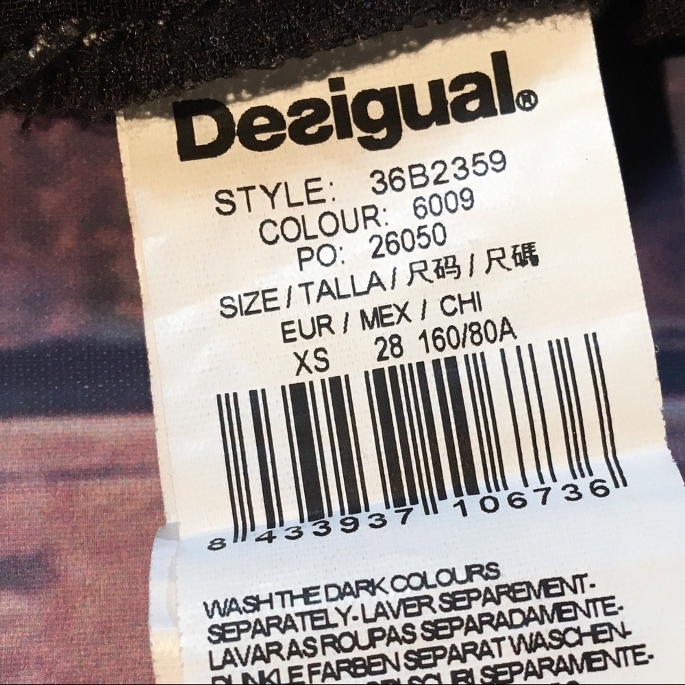🌻SOLD🌻Desigual Elisabeth Sheer Blouse - Picture 8 of 8